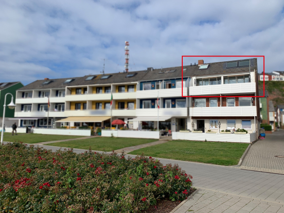 Meerblickwohnung mit Südbalkon